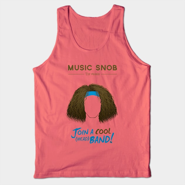 VERY Cool (Head) Band Tank Top by ElizabethOwens